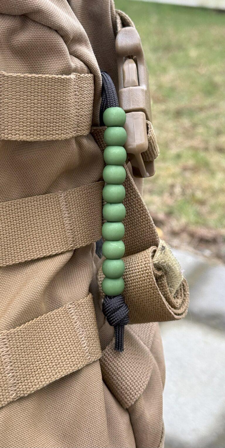 Matte Green Beads 2