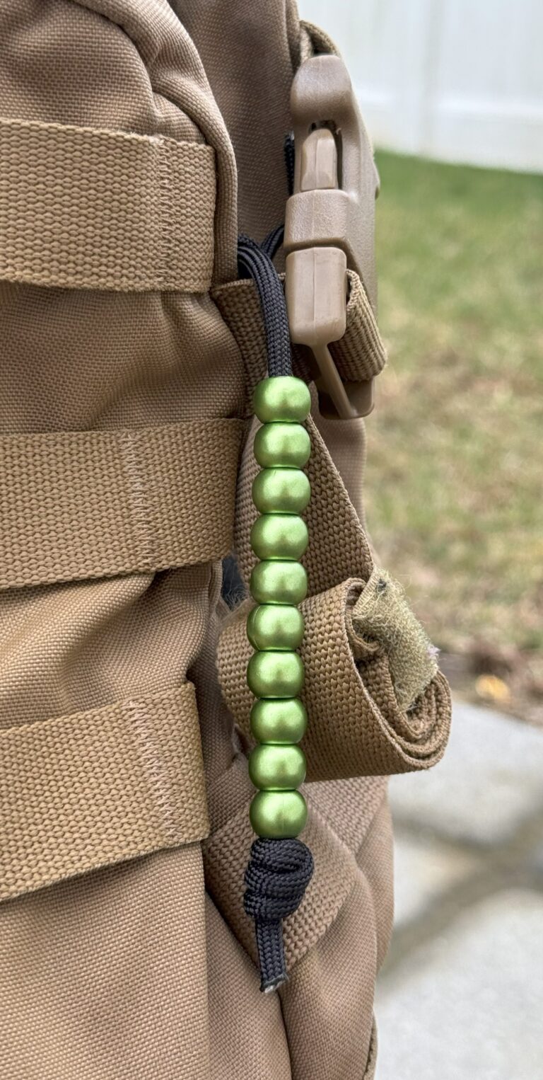 Metalic Green Beads 2